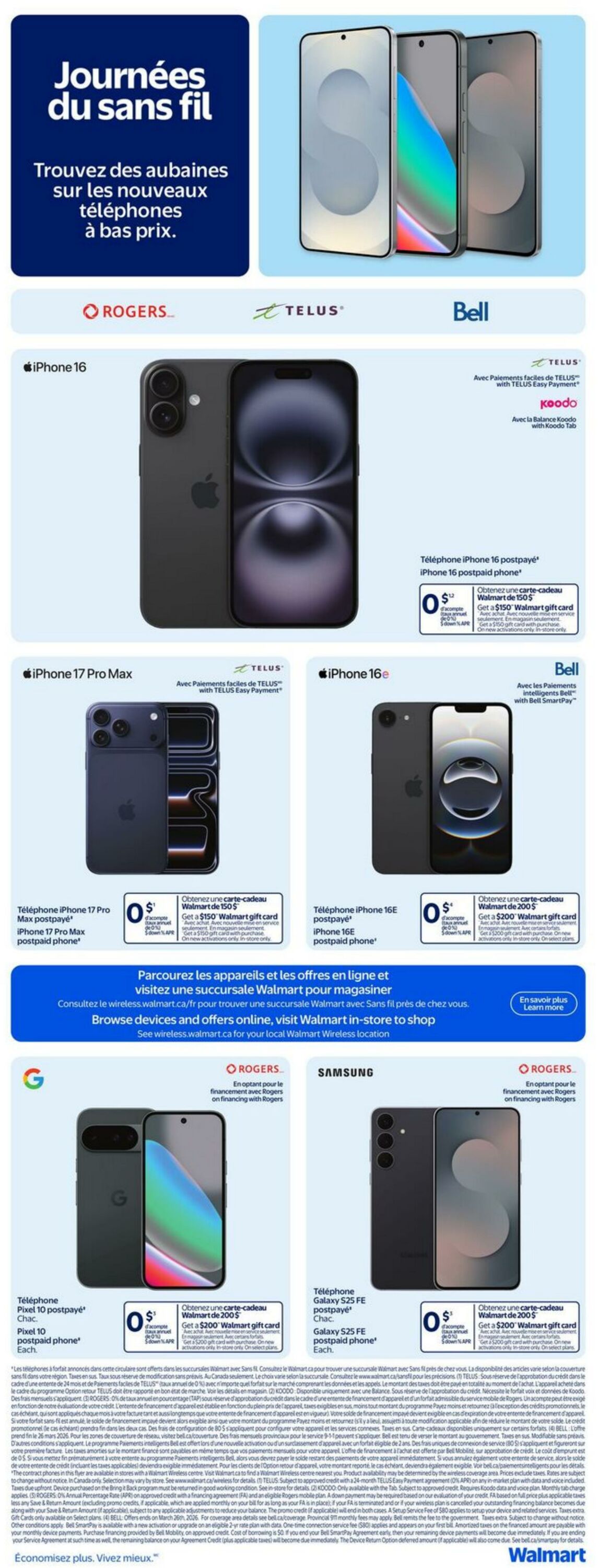 Circulaire Walmart 19.03.2026 - 25.03.2026