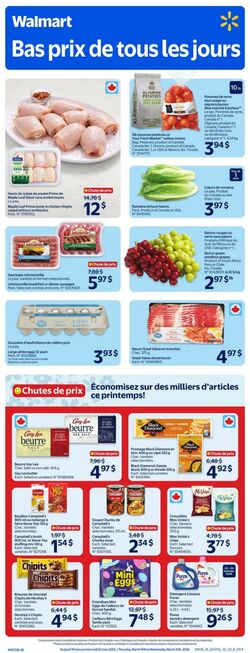 Circulaire Walmart 19.03.2026 - 25.03.2026