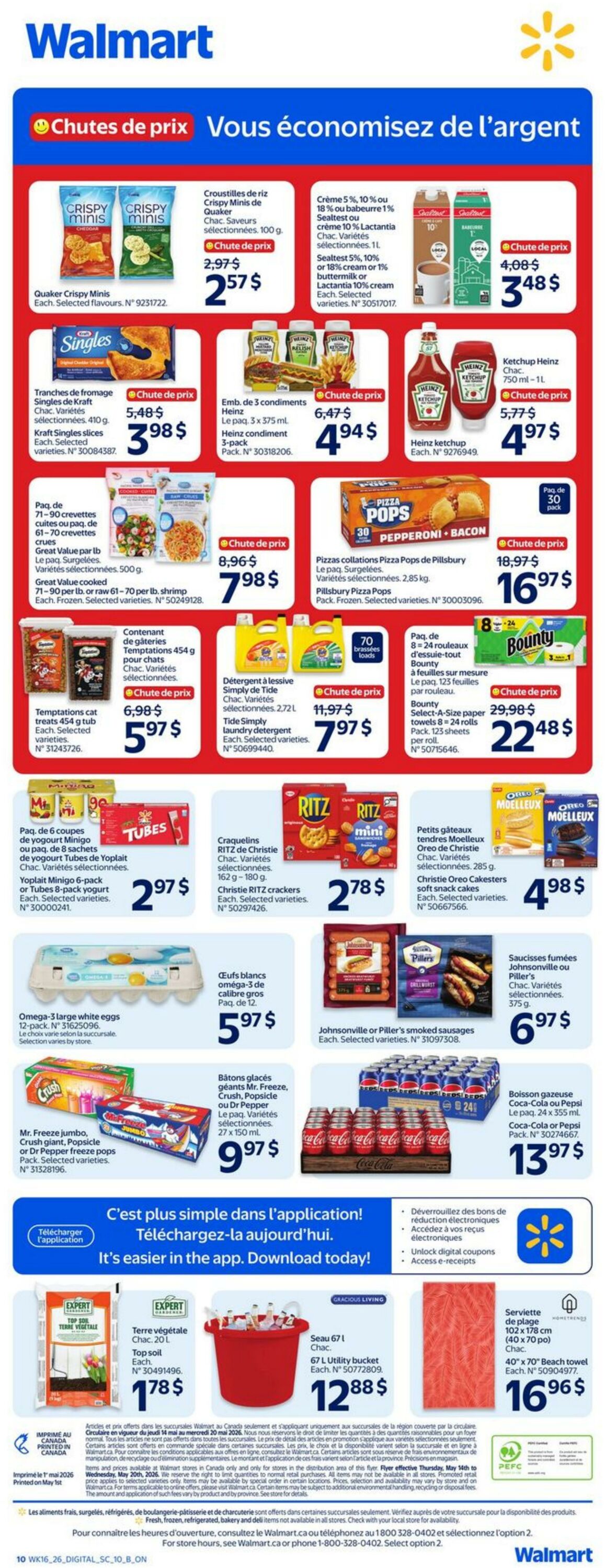 Circulaire Walmart 14.05.2026 - 20.05.2026