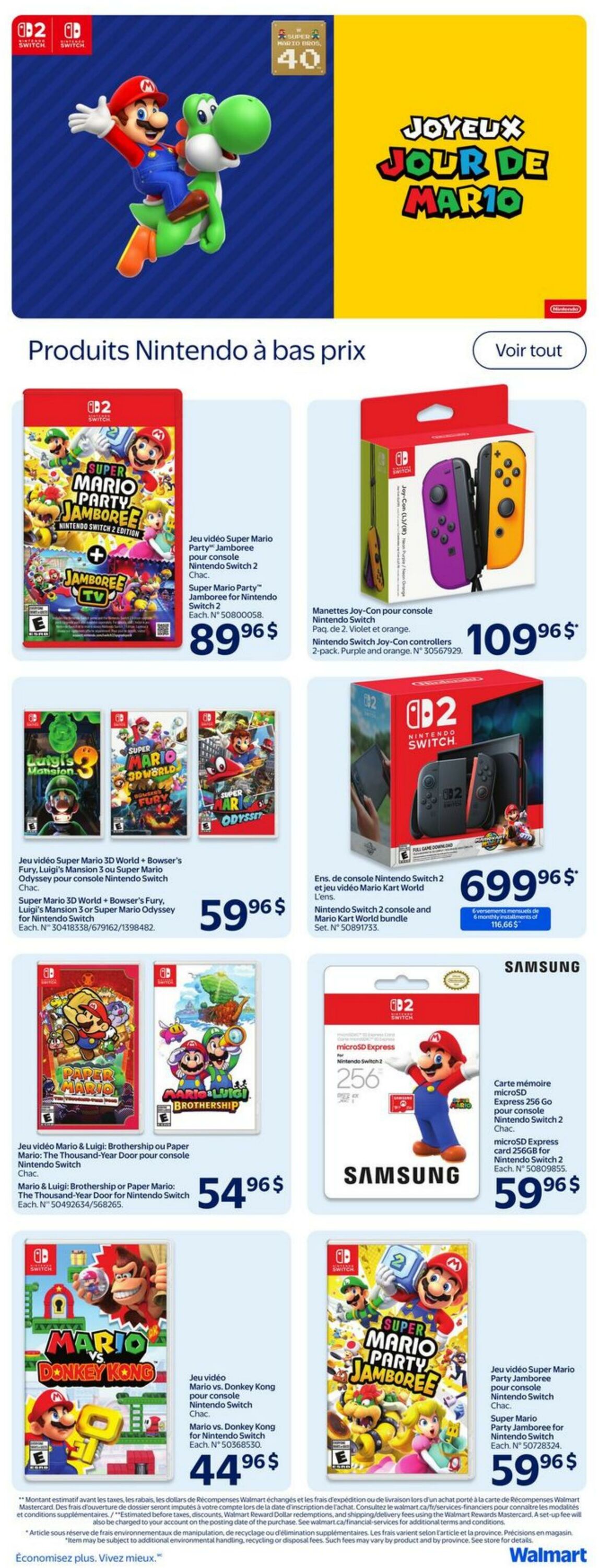 Circulaire Walmart 05.03.2026 - 11.03.2026
