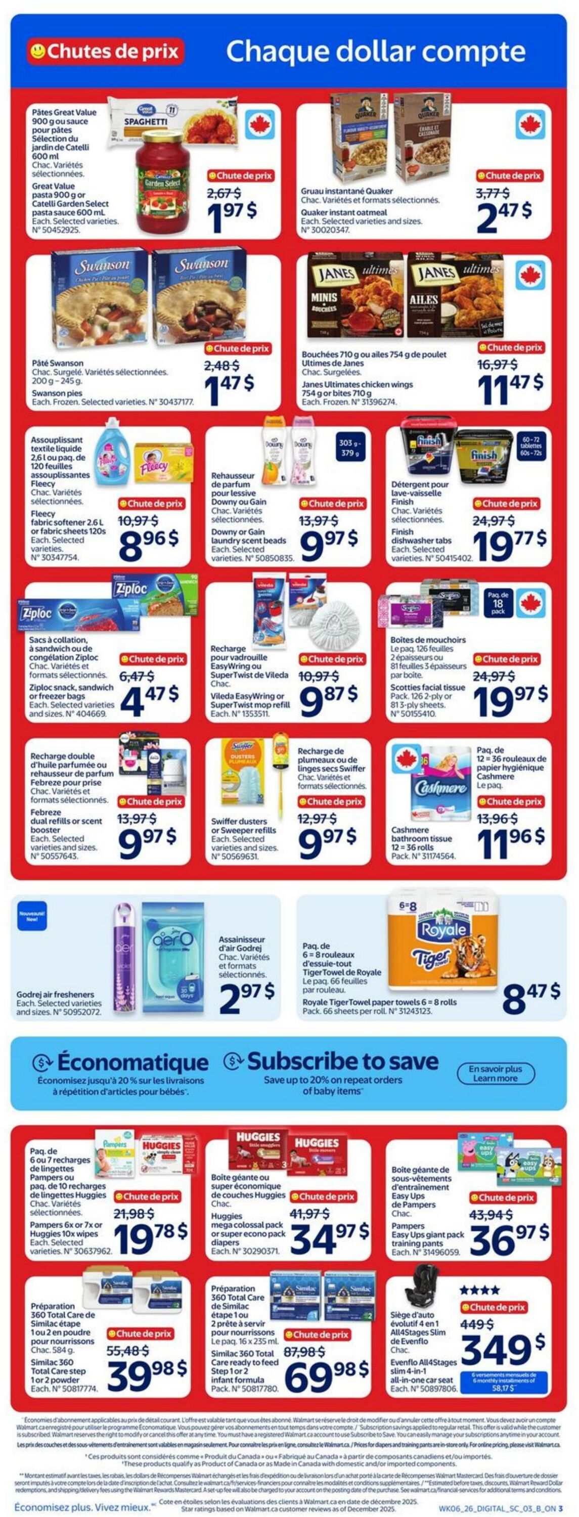 Circulaire Walmart 05.03.2026 - 11.03.2026