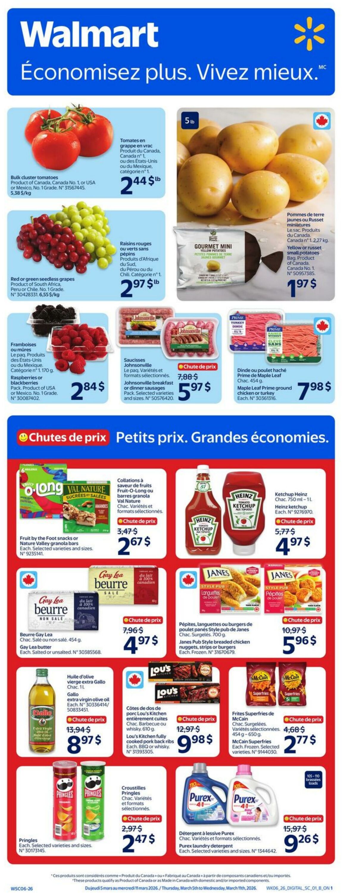 Circulaire Walmart 05.03.2026 - 11.03.2026