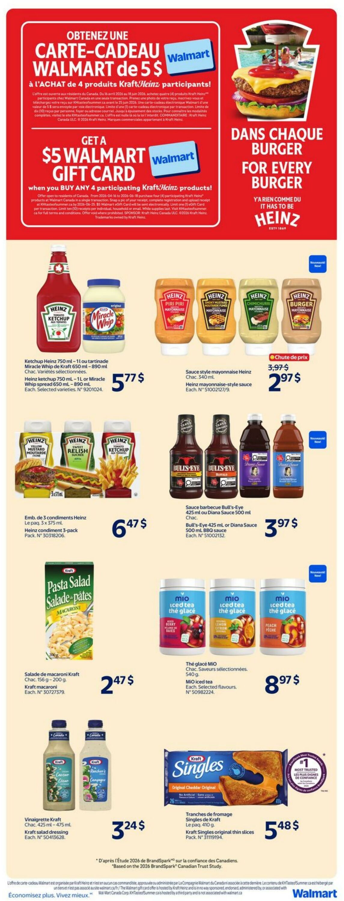 Circulaire Walmart 16.04.2026 - 22.04.2026