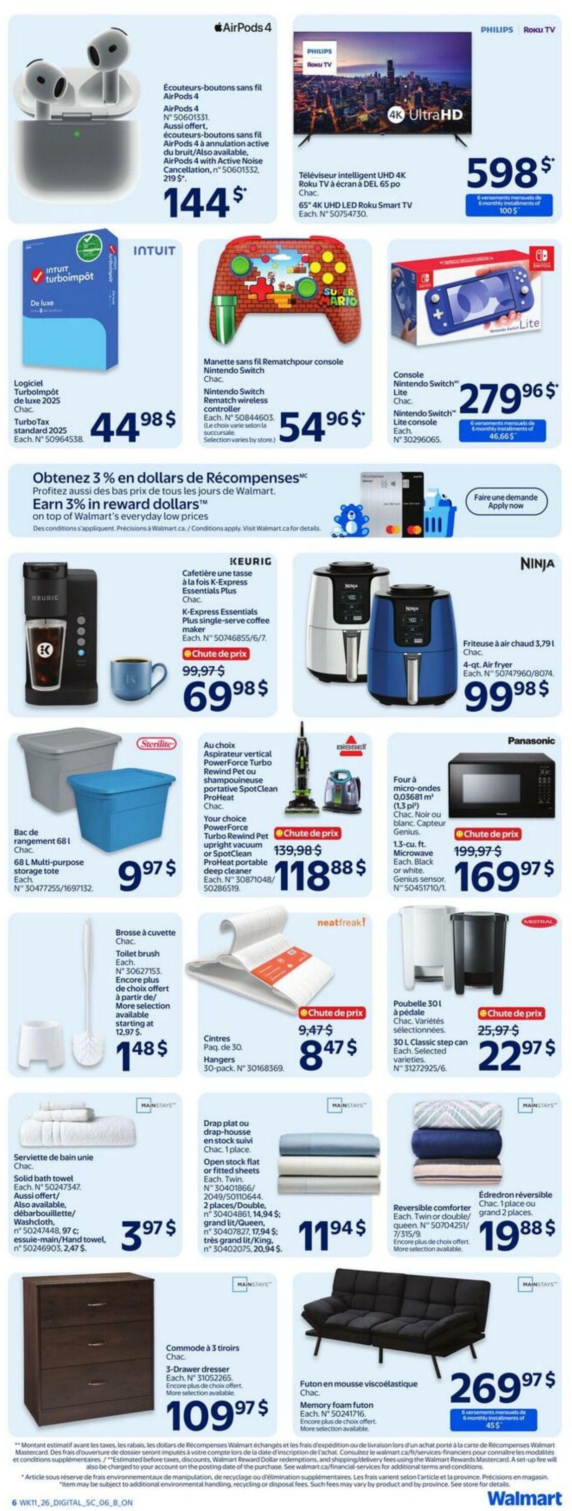 Circulaire Walmart 09.04.2026 - 15.04.2026