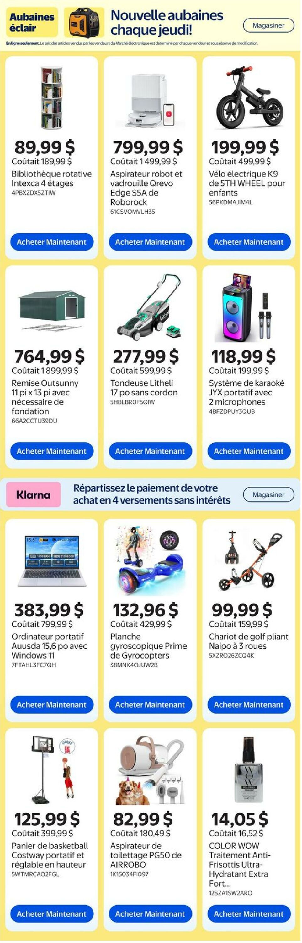 Circulaire Walmart 09.04.2026 - 15.04.2026