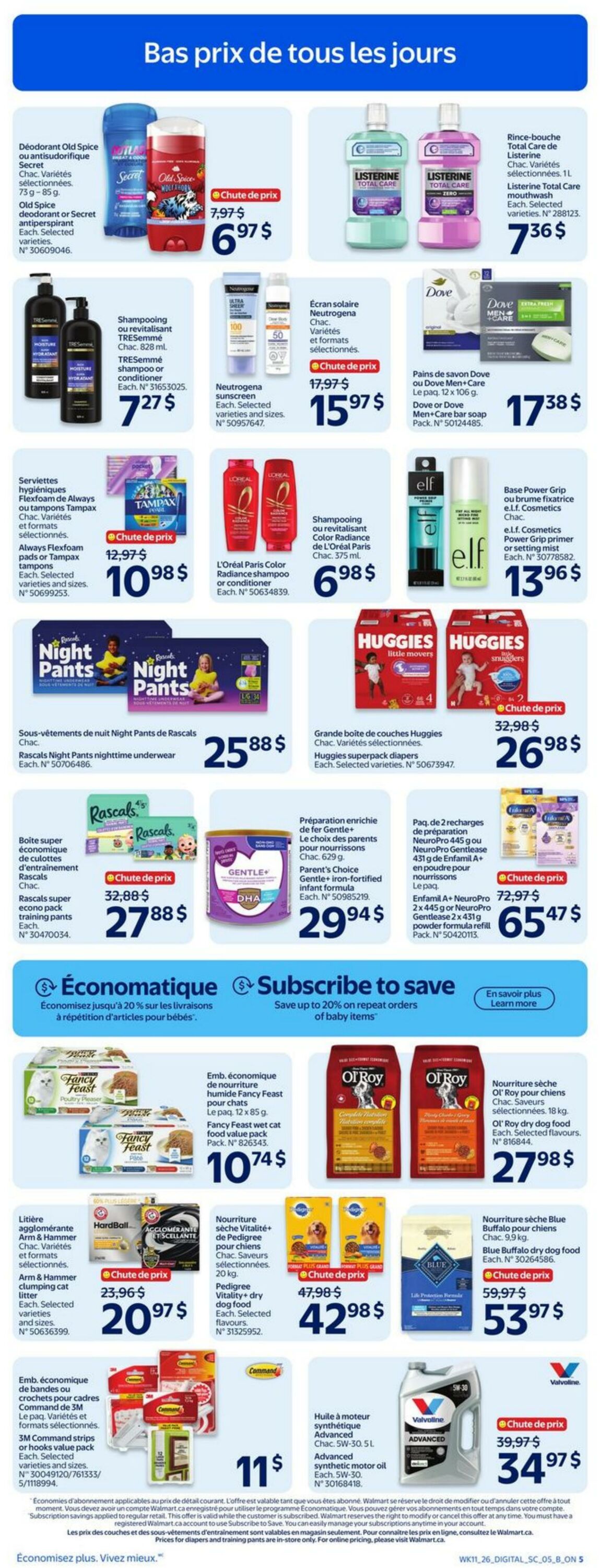 Circulaire Walmart 09.04.2026 - 15.04.2026