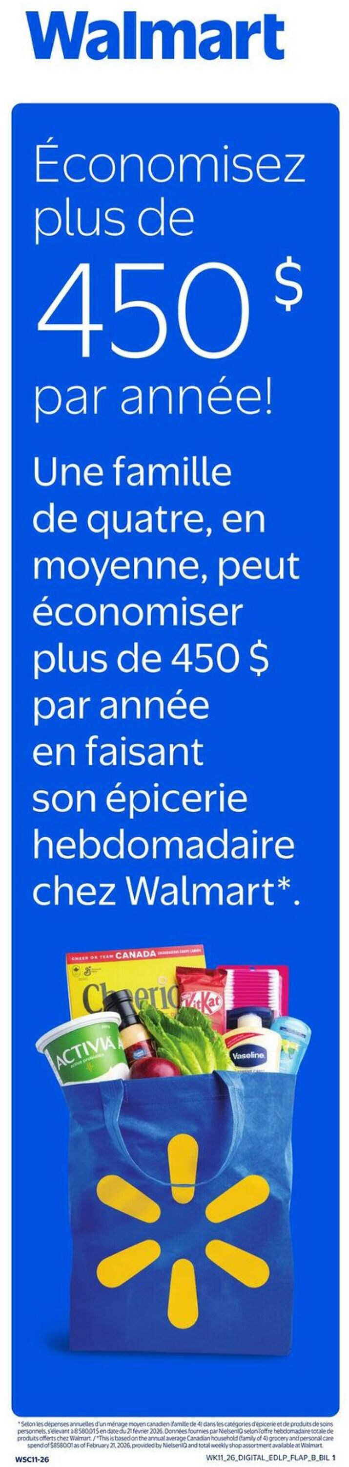 Circulaire Walmart 09.04.2026 - 15.04.2026