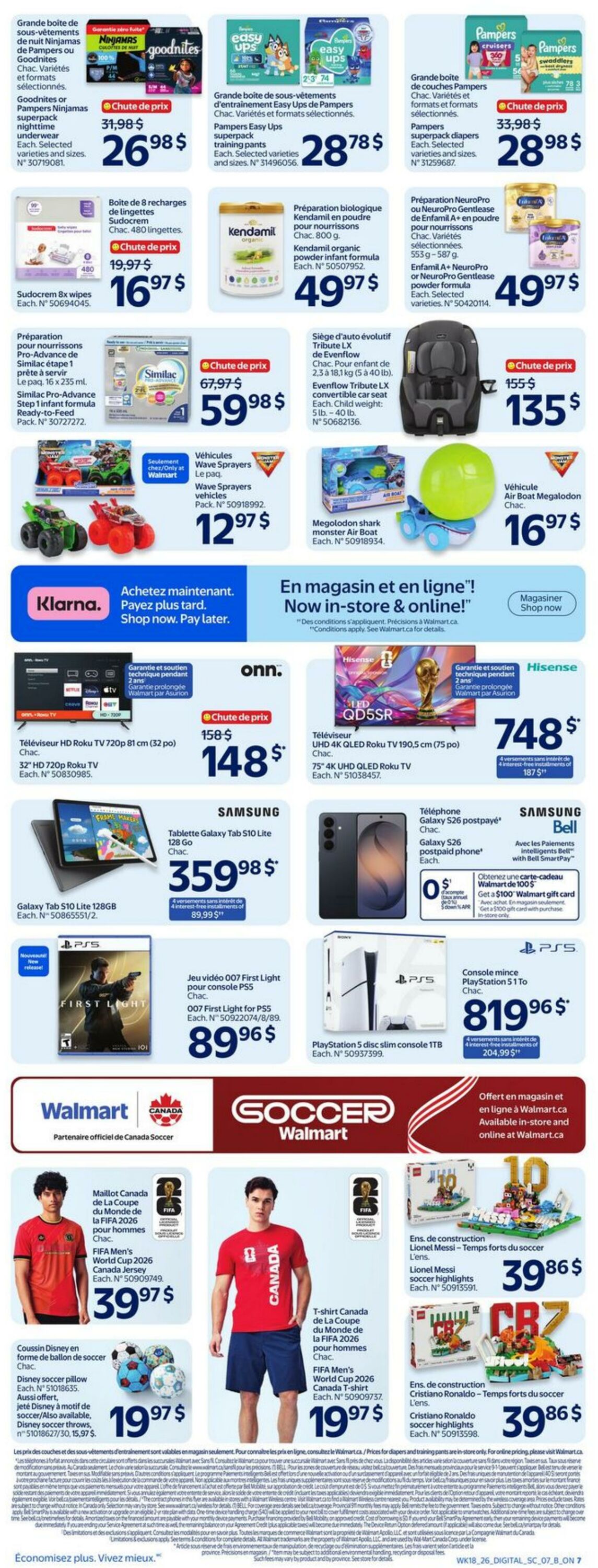 Circulaire Walmart 28.05.2026 - 03.06.2026