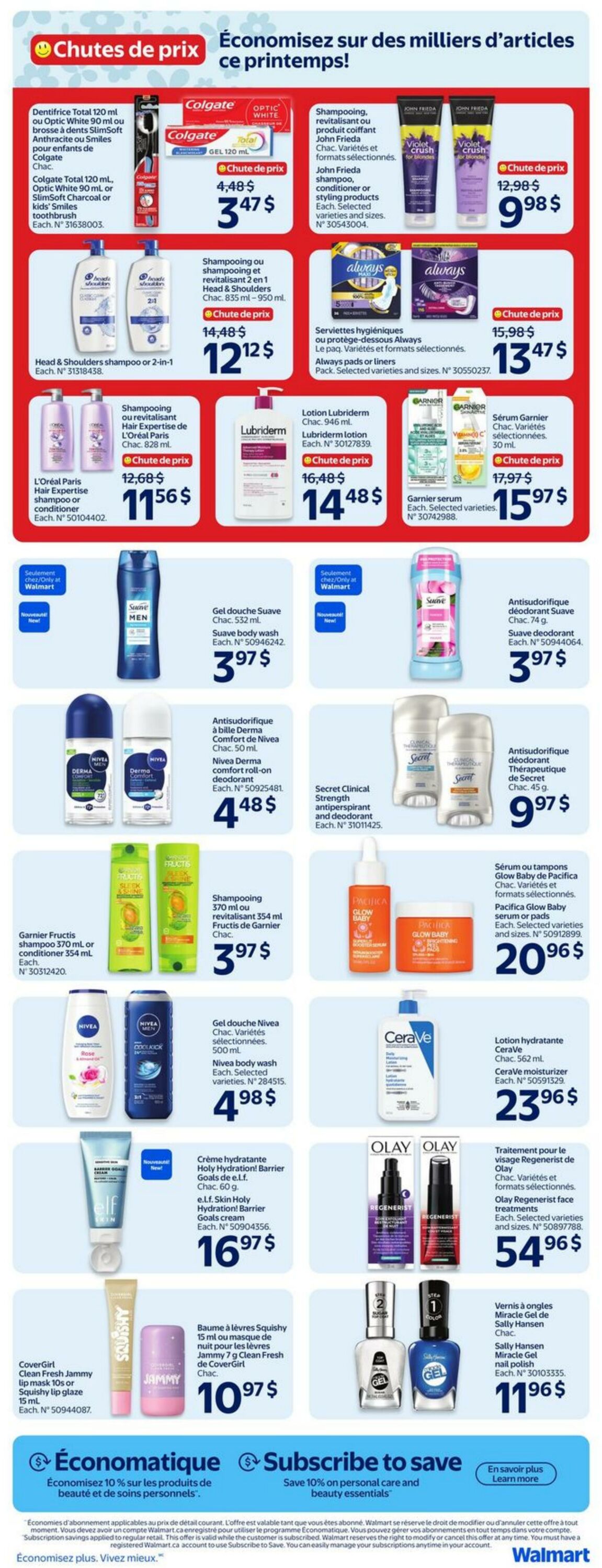 Circulaire Walmart 09.04.2026 - 15.04.2026