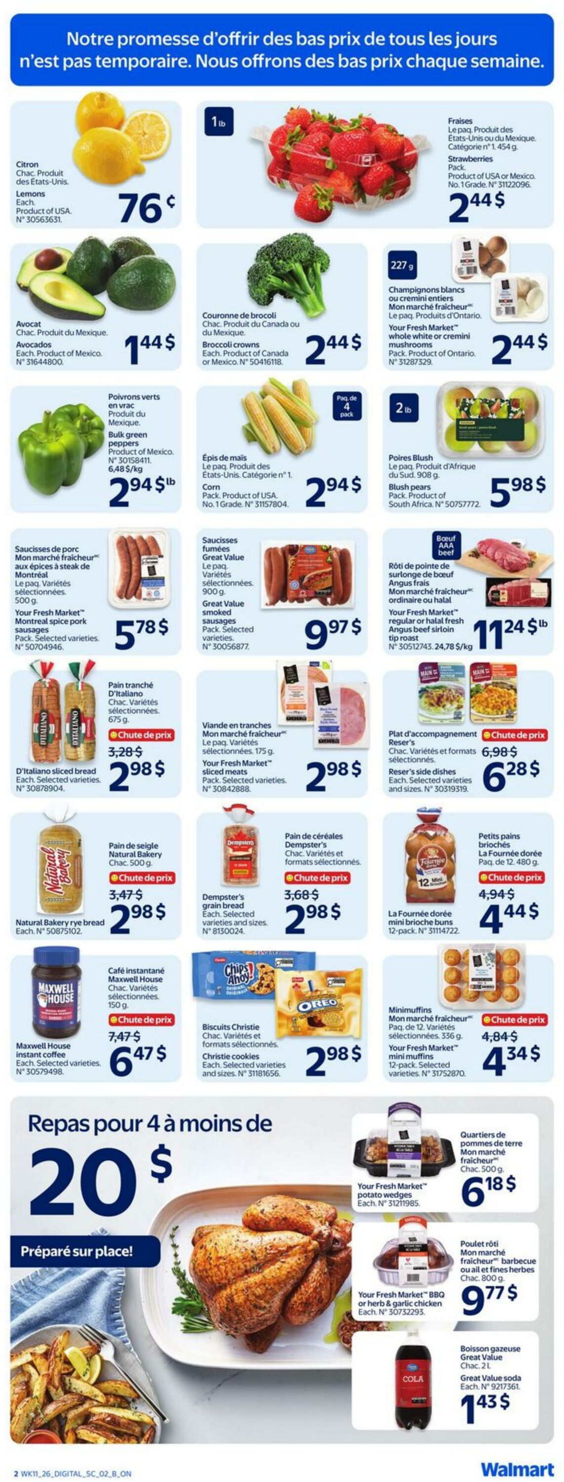 Circulaire Walmart 09.04.2026 - 15.04.2026