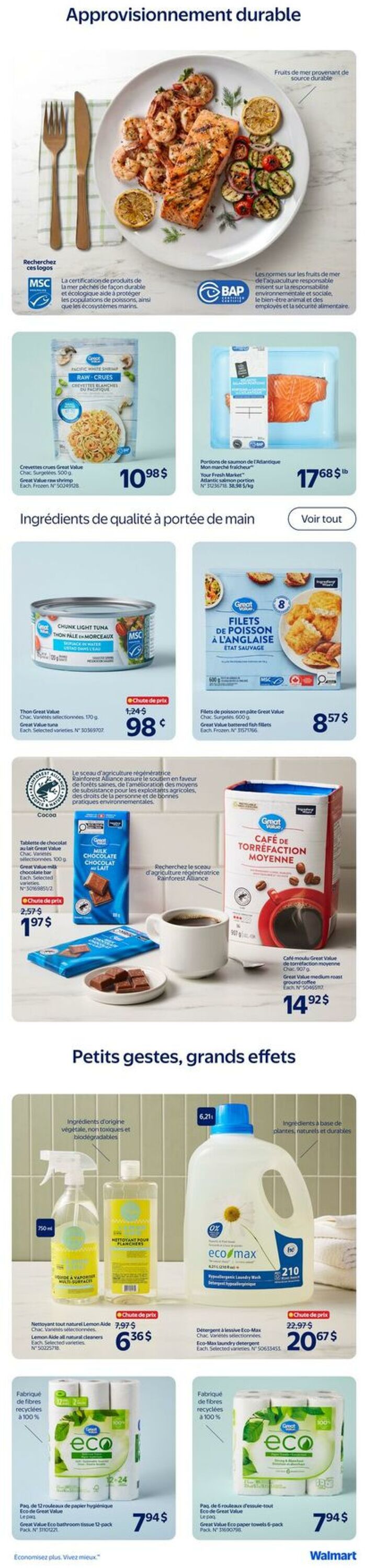 Circulaire Walmart 09.04.2026 - 15.04.2026