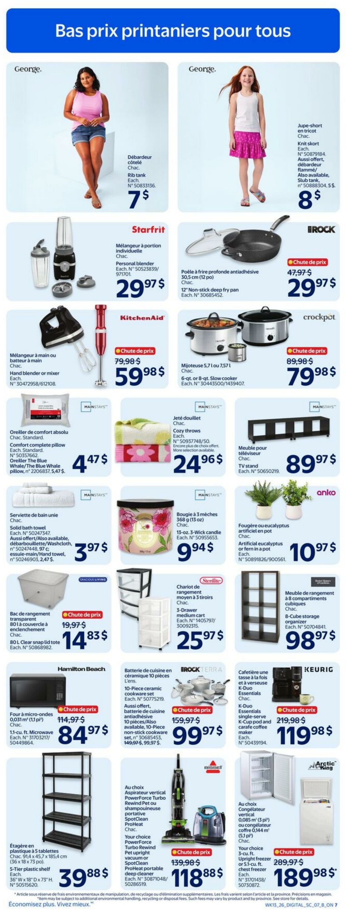 Circulaire Walmart 23.04.2026 - 29.04.2026