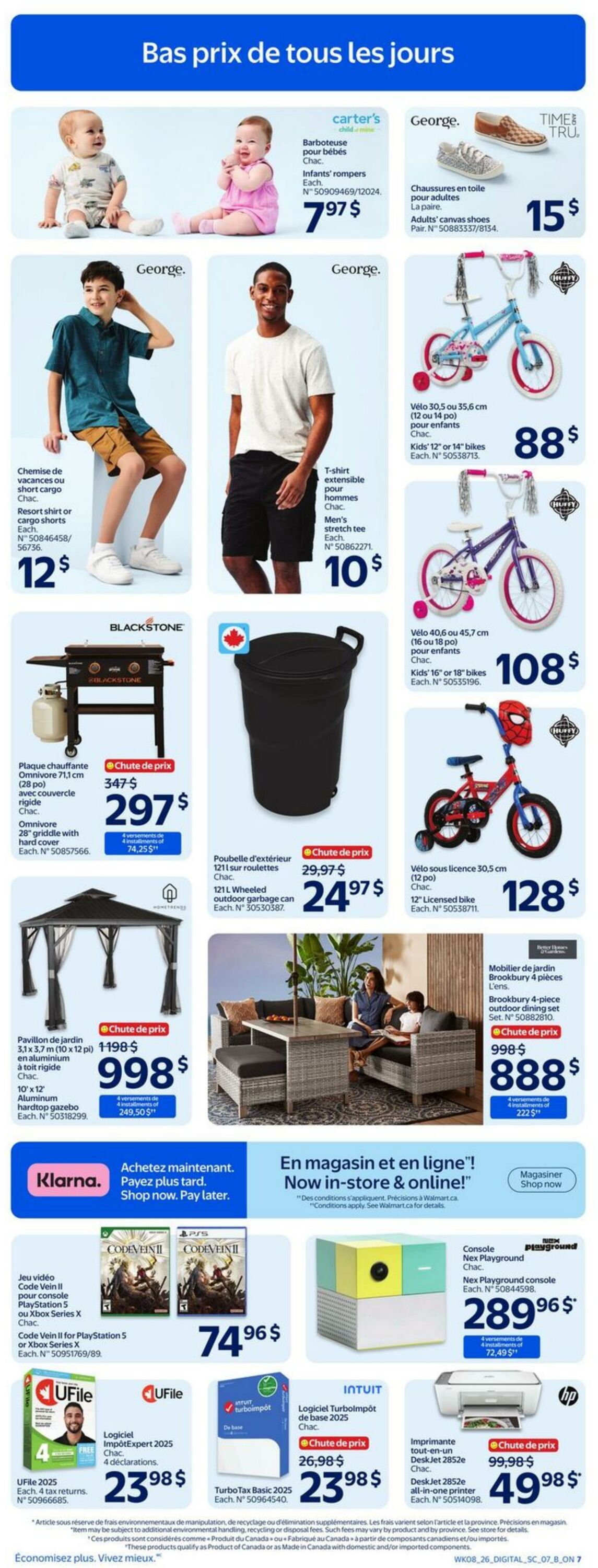 Circulaire Walmart 19.03.2026 - 25.03.2026