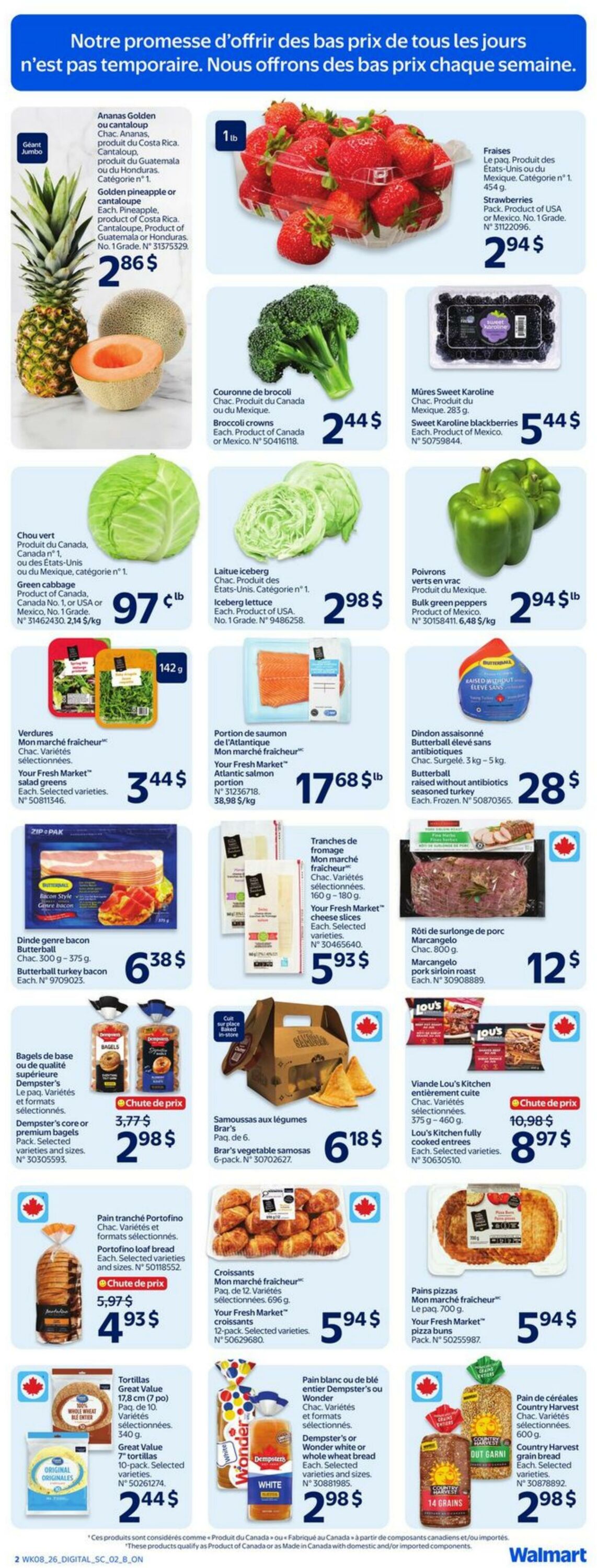Circulaire Walmart 19.03.2026 - 25.03.2026