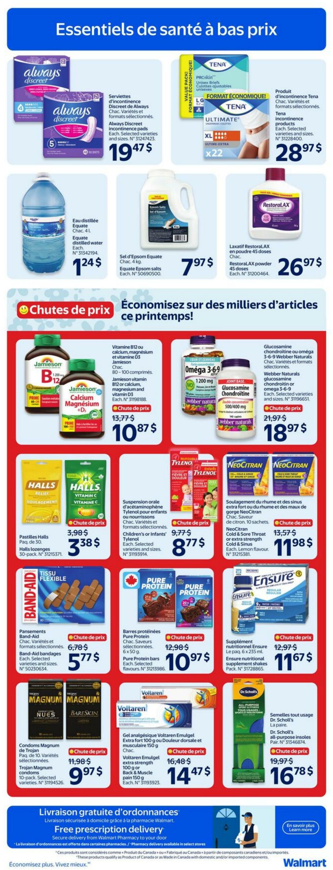 Circulaire Walmart 19.03.2026 - 25.03.2026