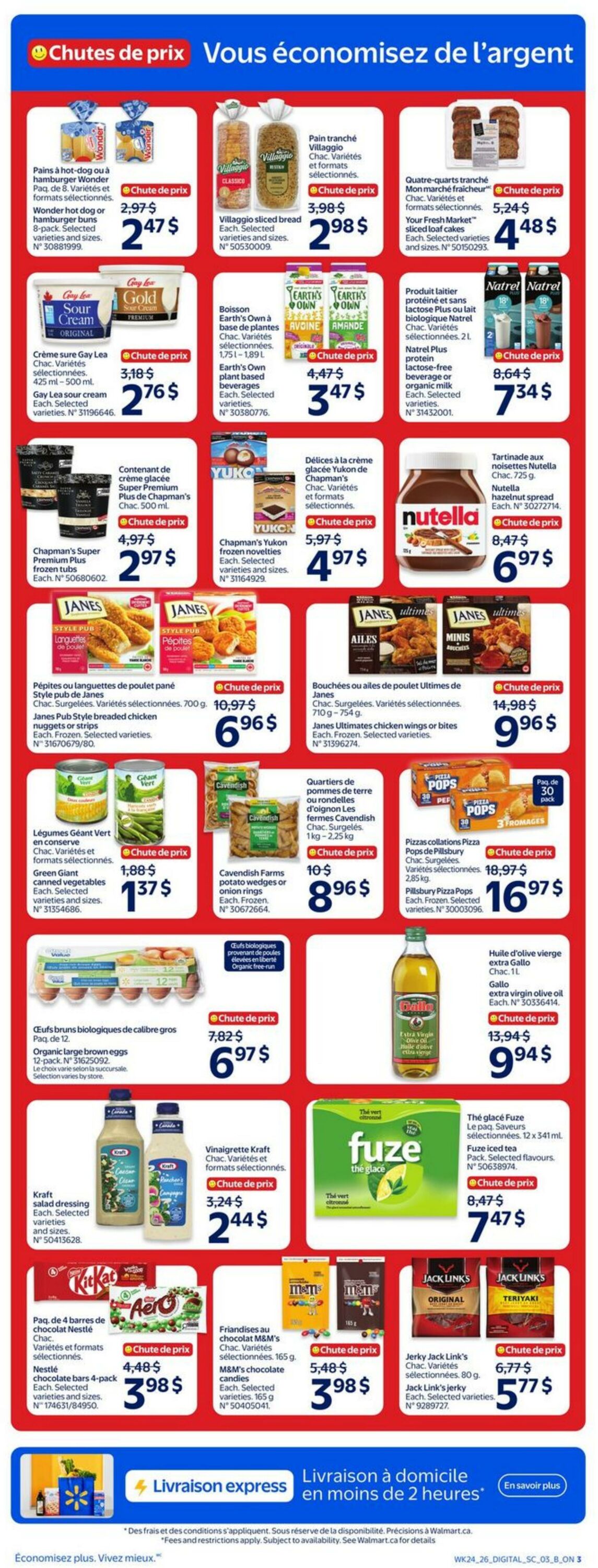Circulaire Walmart 09.07.2026 - 15.07.2026