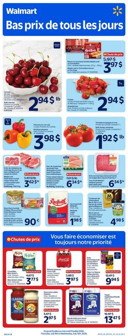 Circulaire Walmart 09.07.2026 - 15.07.2026