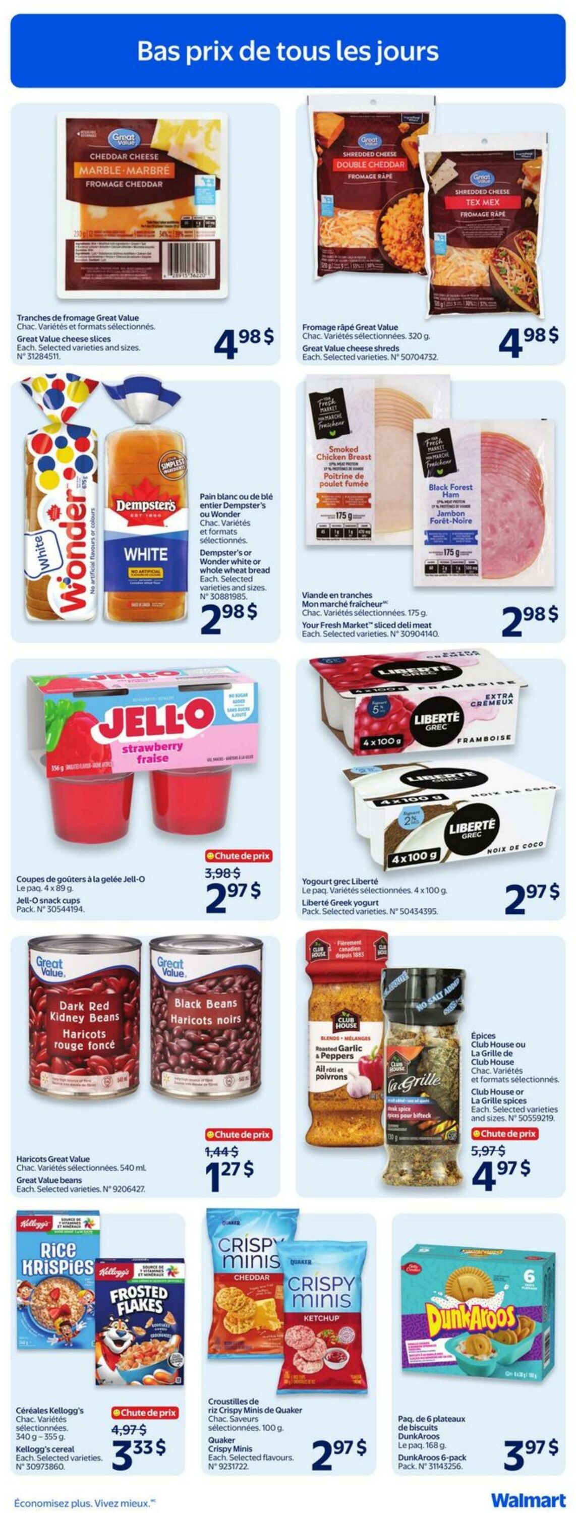 Circulaire Walmart 16.04.2026 - 22.04.2026
