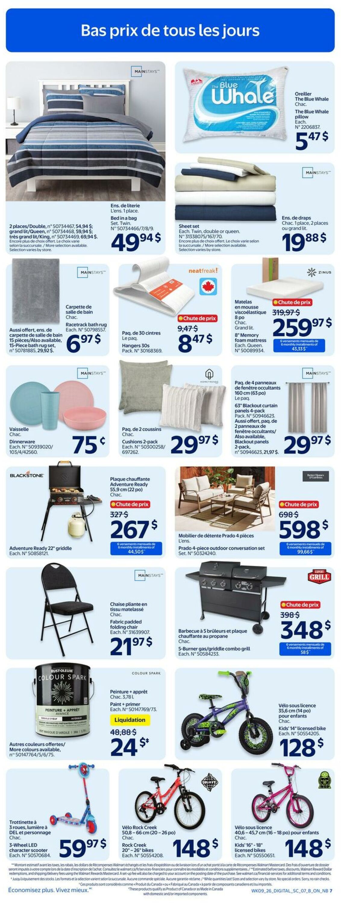 Circulaire Walmart 26.03.2026 - 01.04.2026