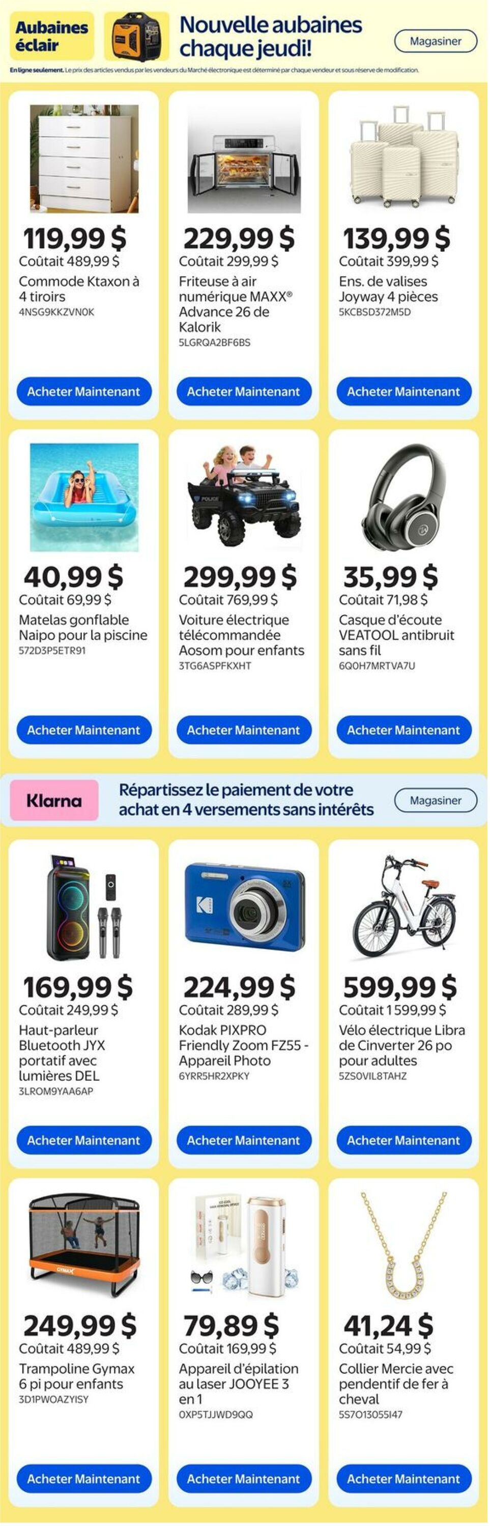 Circulaire Walmart 26.03.2026 - 01.04.2026