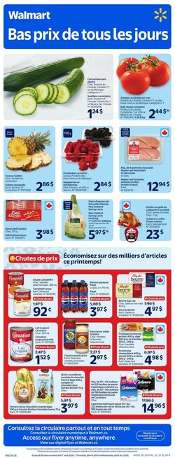 Circulaire Walmart 26.03.2026 - 01.04.2026