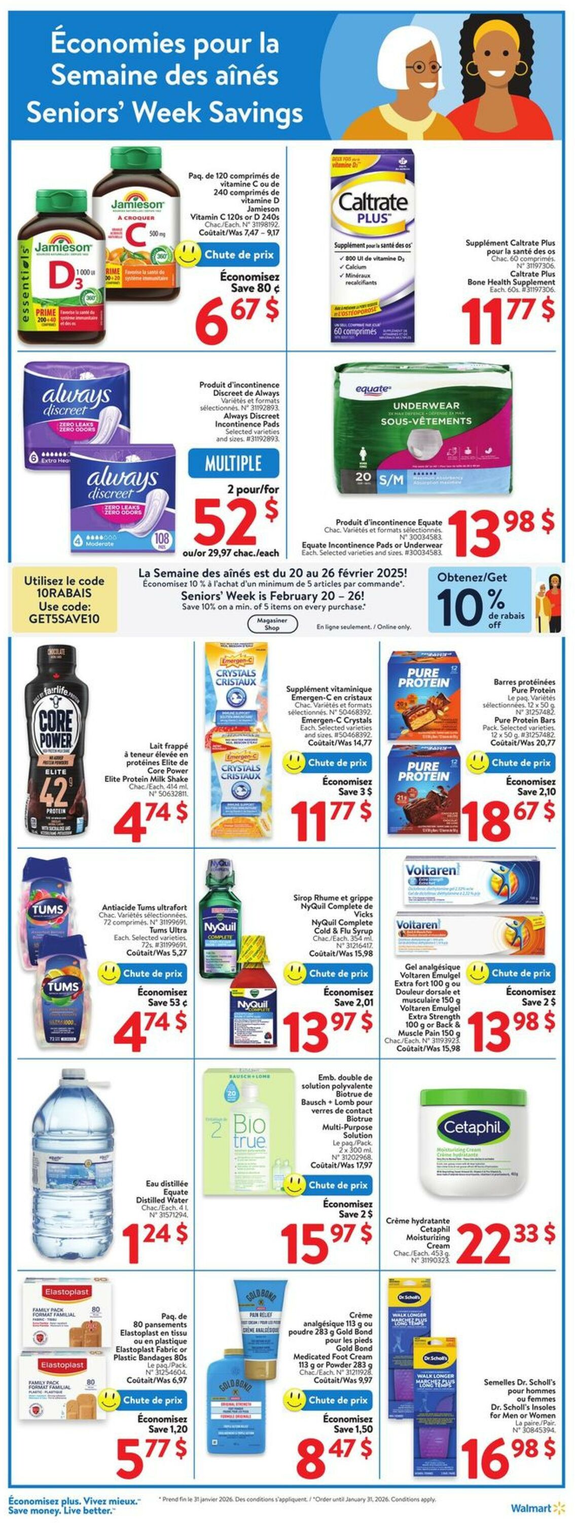 Circulaire Walmart 20.02.2025 - 26.02.2025