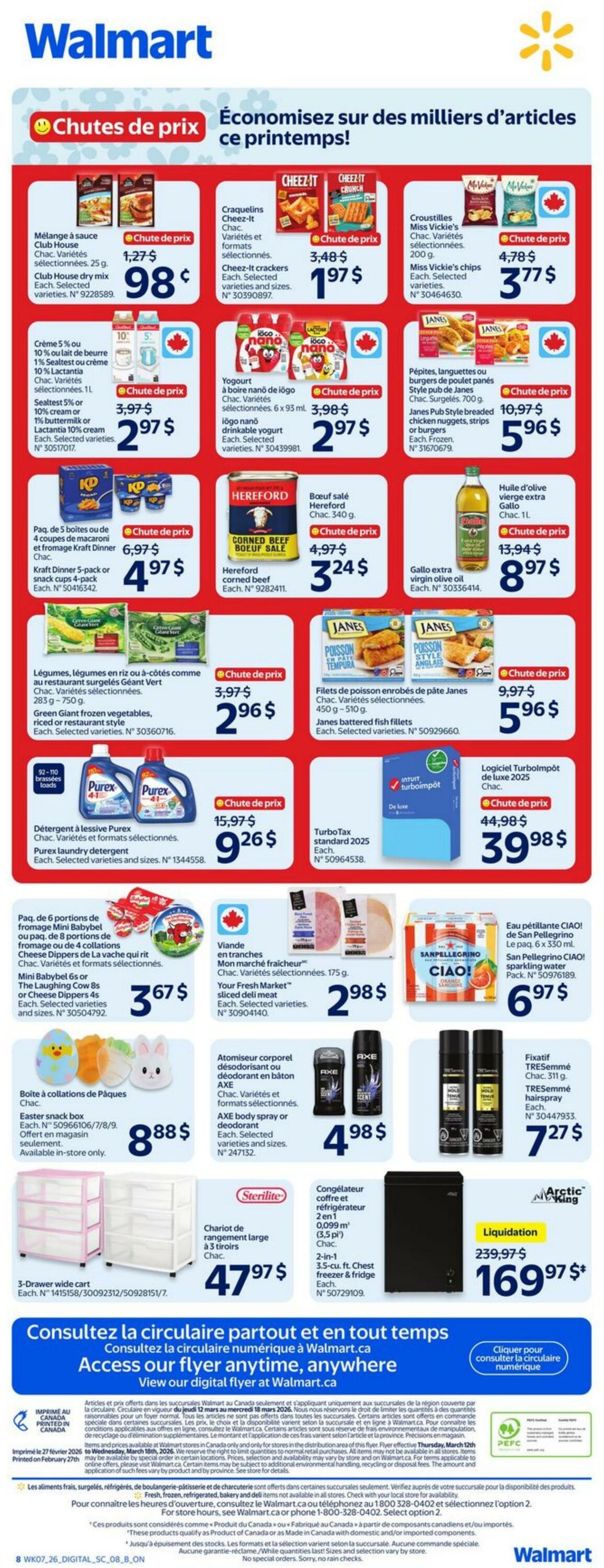 Circulaire Walmart 12.03.2026 - 18.03.2026