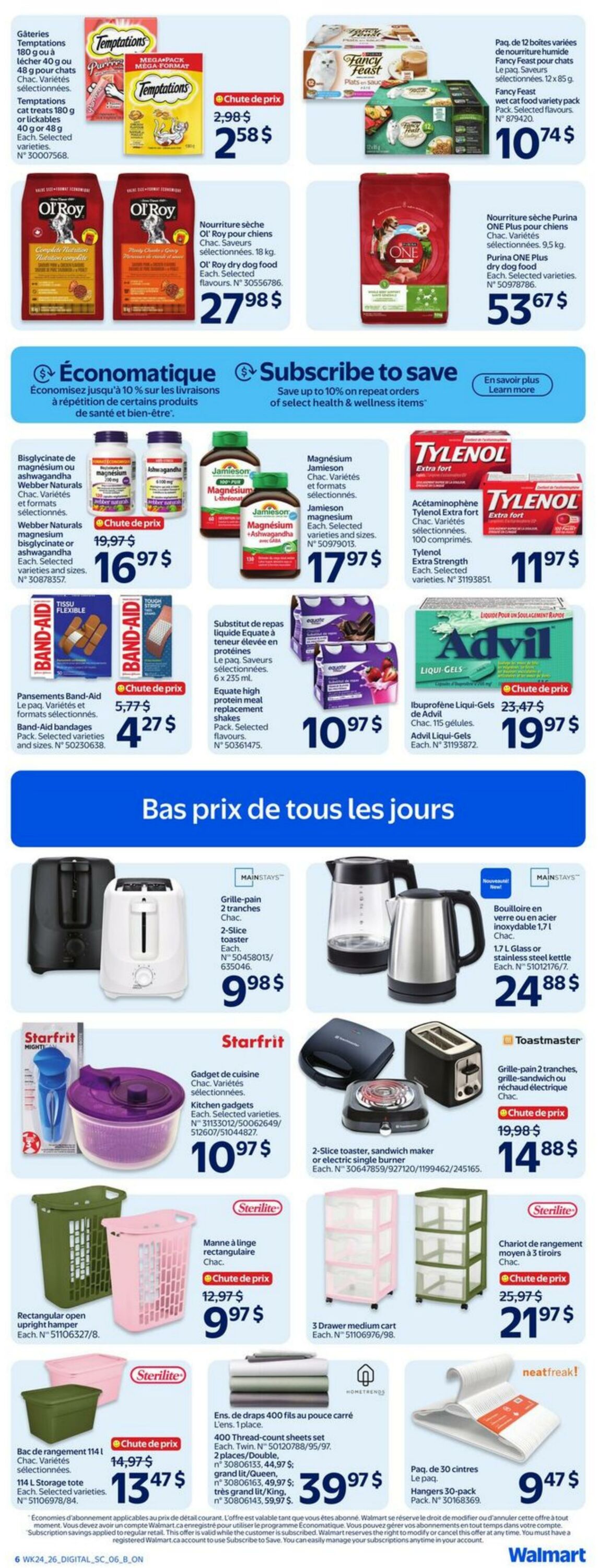 Circulaire Walmart 09.07.2026 - 15.07.2026