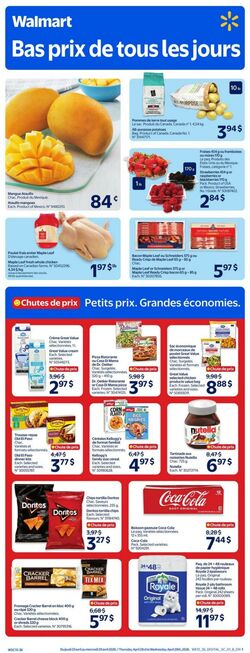 Circulaire Walmart 23.04.2026 - 29.04.2026