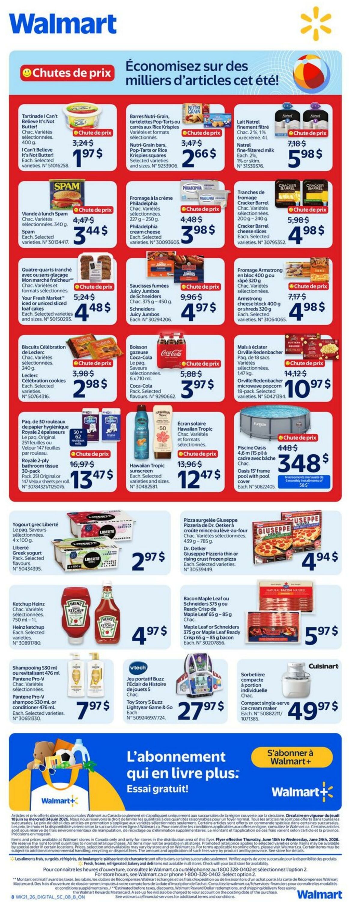 Circulaire Walmart 18.06.2026 - 24.06.2026