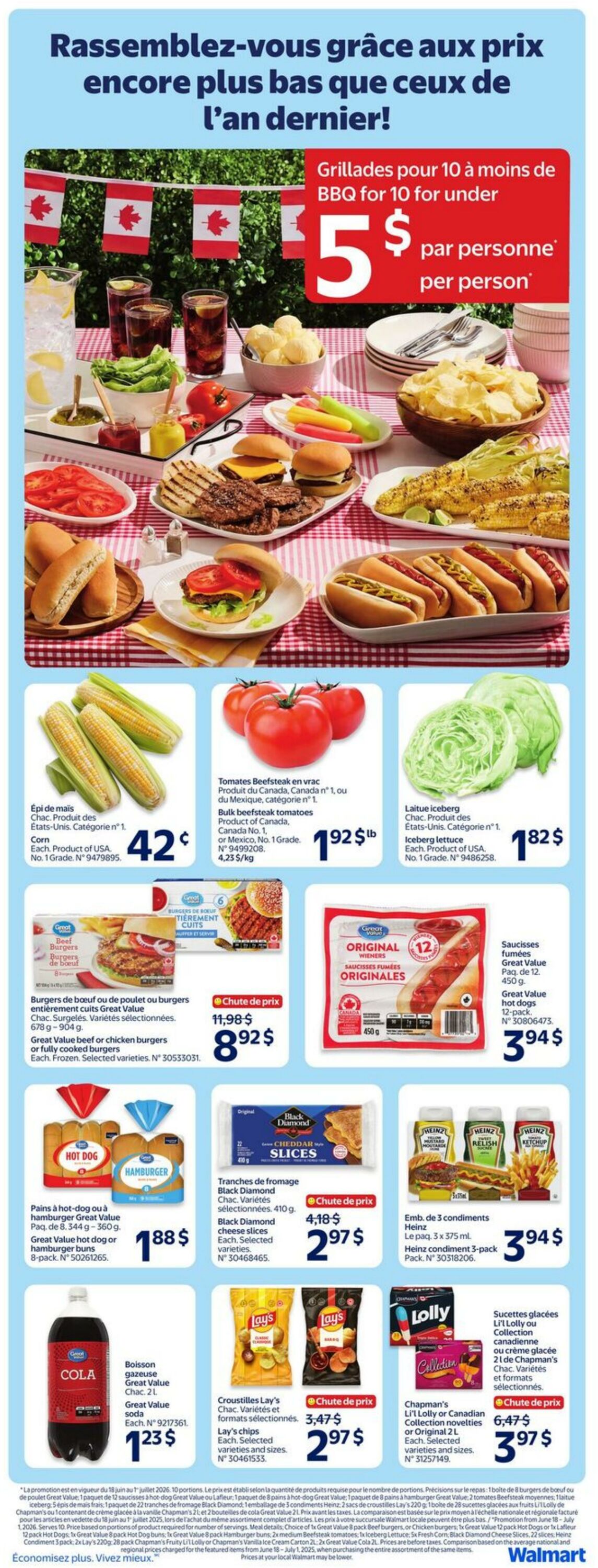 Circulaire Walmart 18.06.2026 - 24.06.2026
