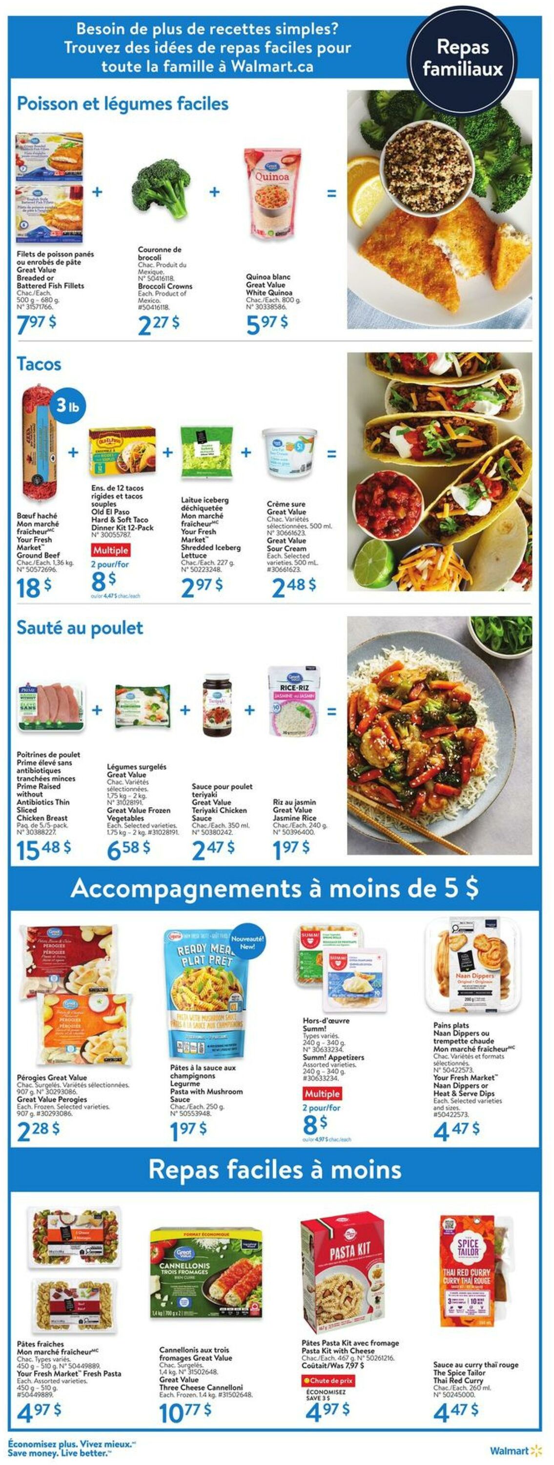 Walmart Circulaire Promotionnelle Valable Partir Du Au Page N Canada