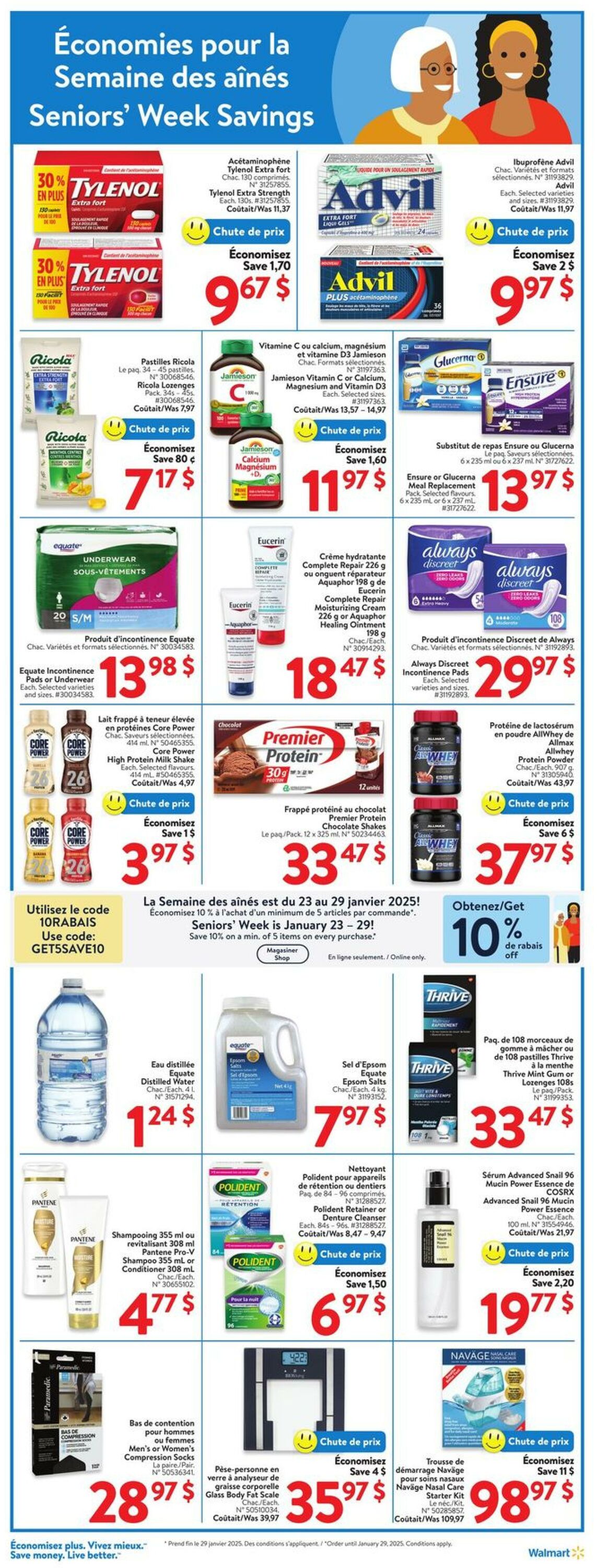 Circulaire Walmart 23.01.2025 - 29.01.2025