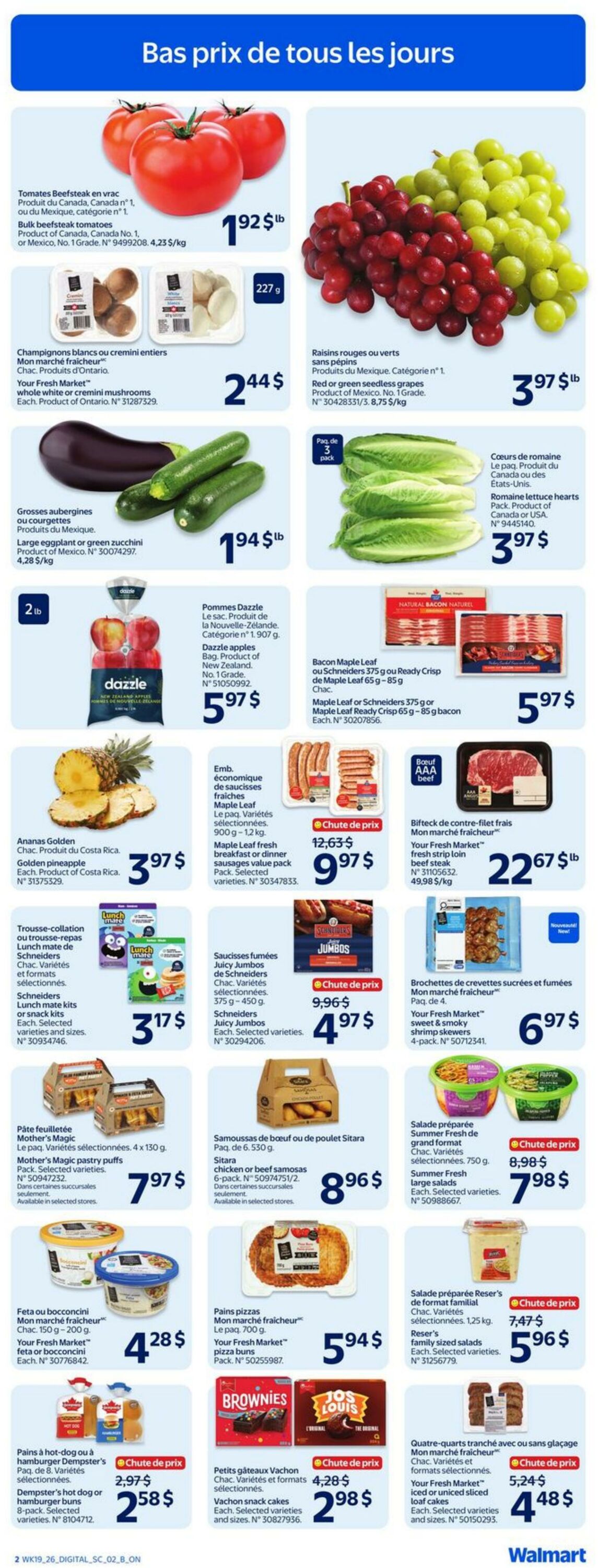 Circulaire Walmart 04.06.2026 - 10.06.2026