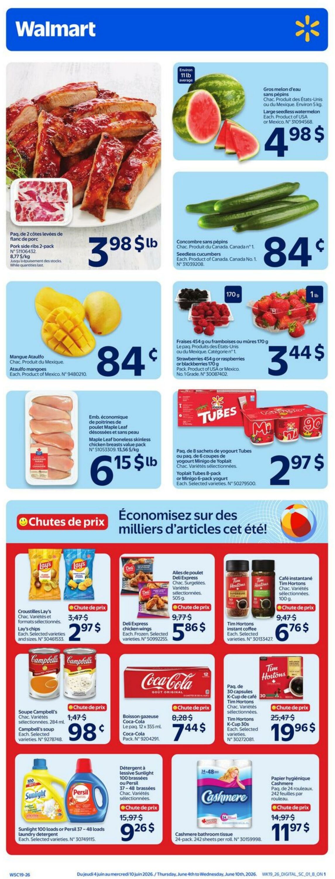 Circulaire Walmart 04.06.2026 - 10.06.2026