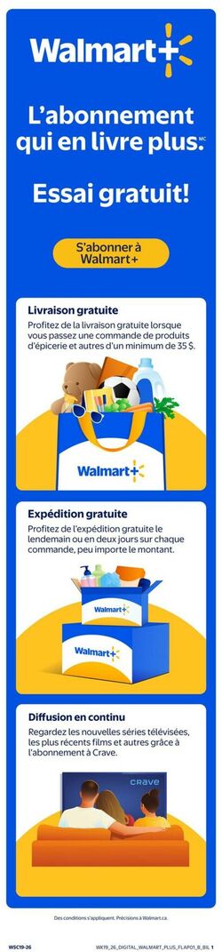 Circulaire Walmart 04.06.2026 - 10.06.2026