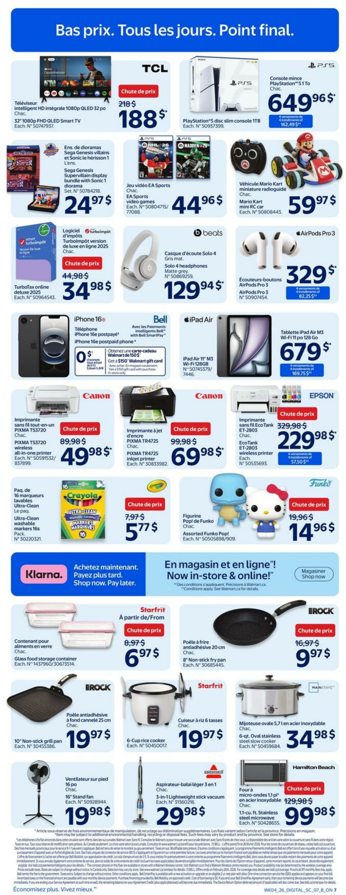 Circulaire Walmart 19.02.2026 - 25.02.2026