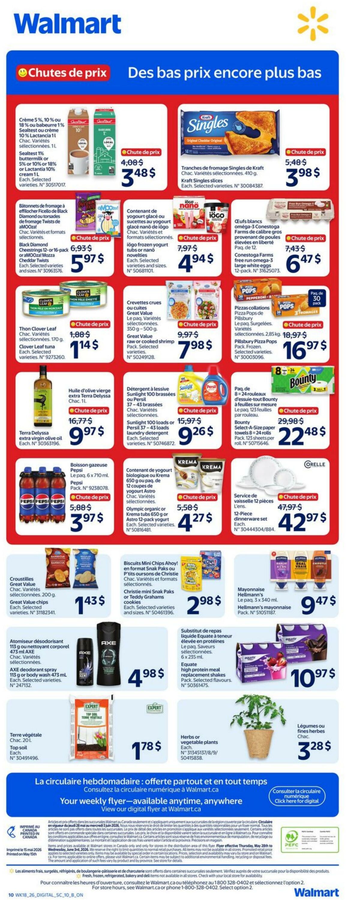 Circulaire Walmart 28.05.2026 - 03.06.2026