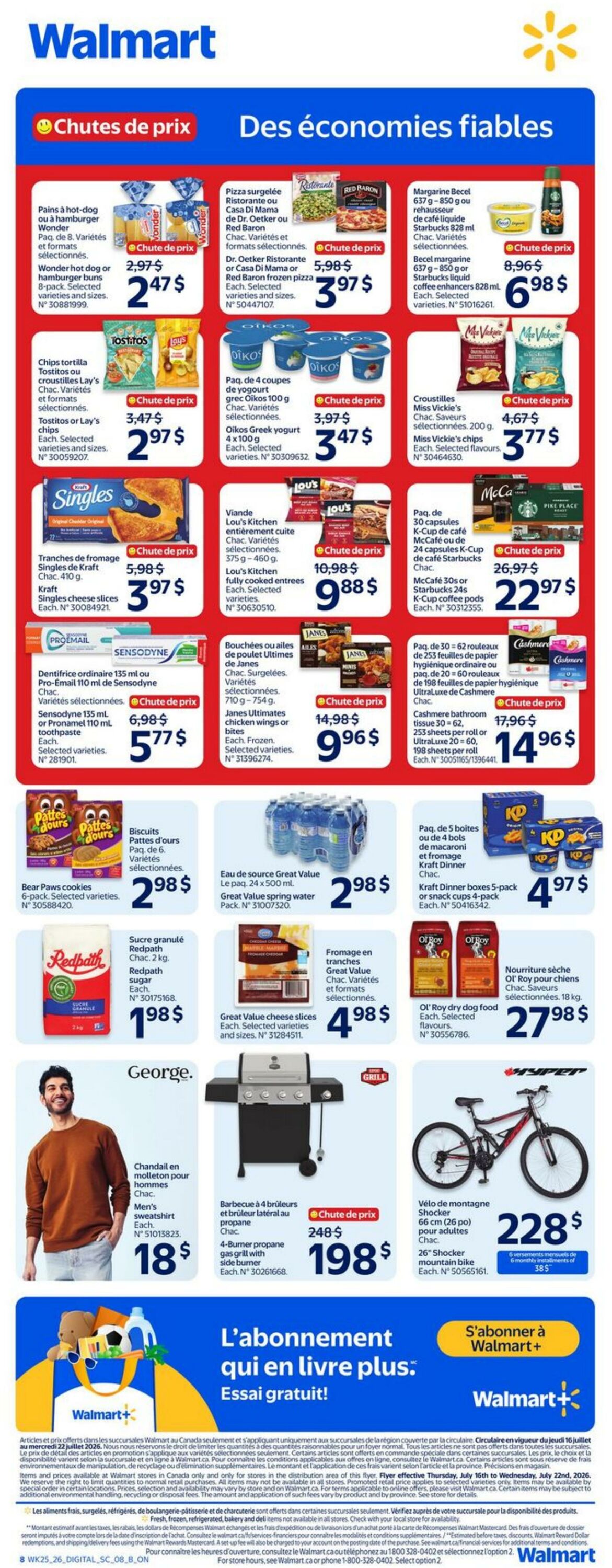 Circulaire Walmart 16.07.2026 - 22.07.2026
