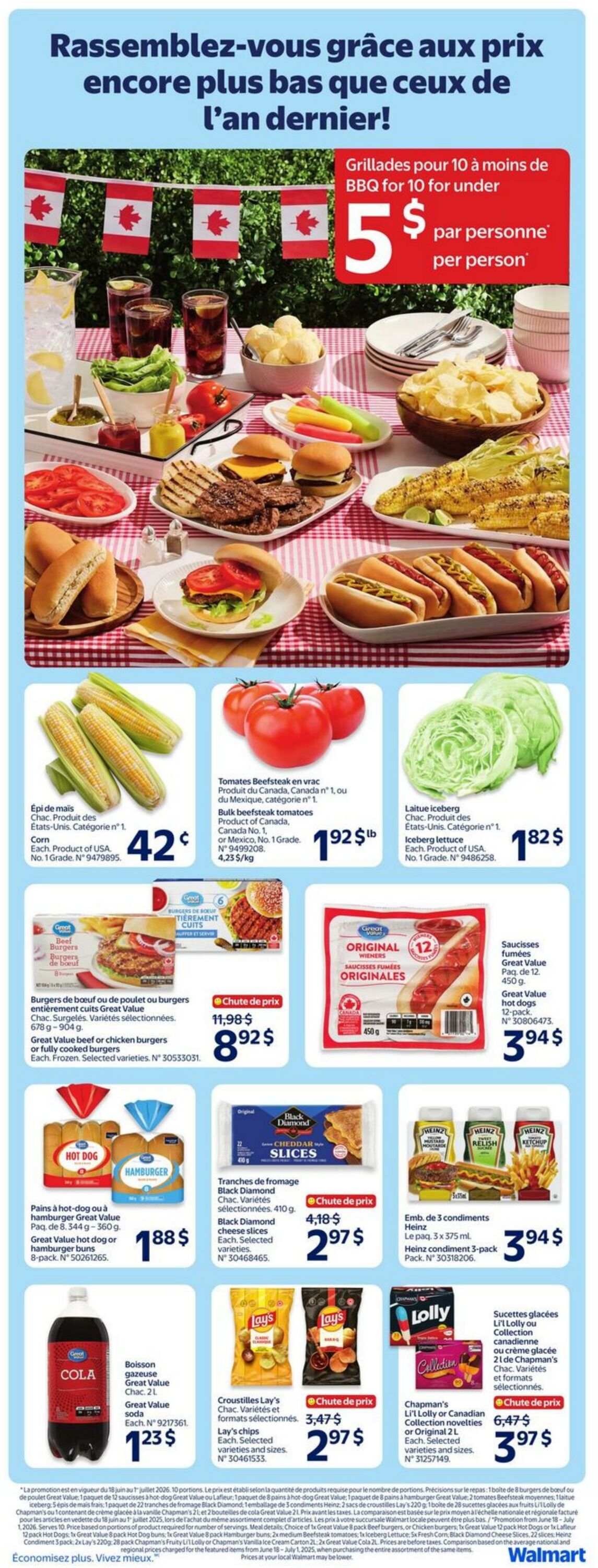 Circulaire Walmart 18.06.2026 - 24.06.2026
