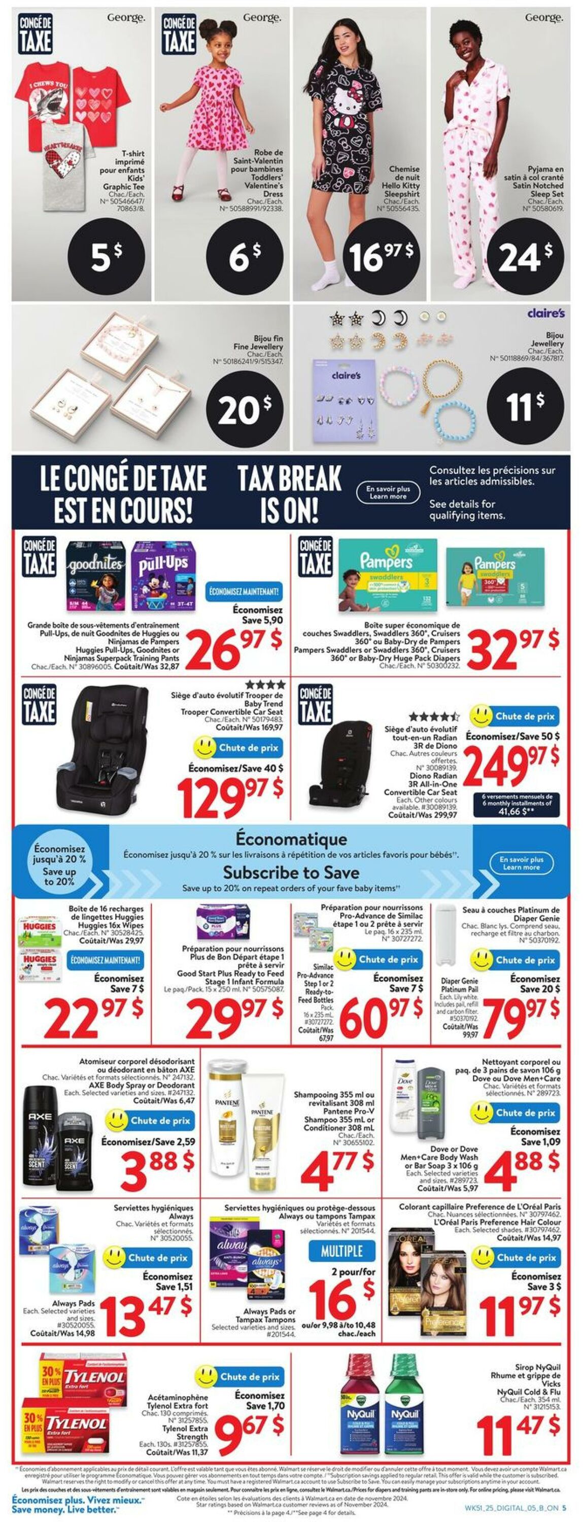 Circulaire Walmart 09.01.2025 - 15.01.2025