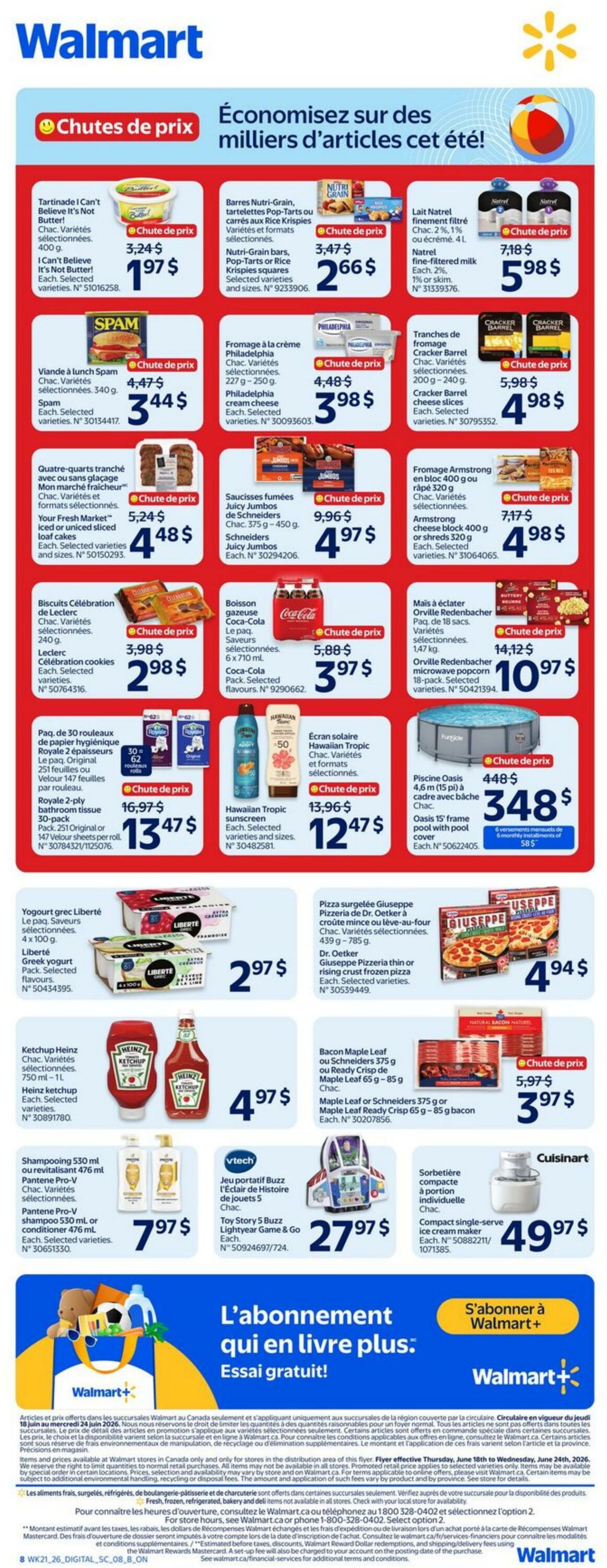 Circulaire Walmart 18.06.2026 - 24.06.2026