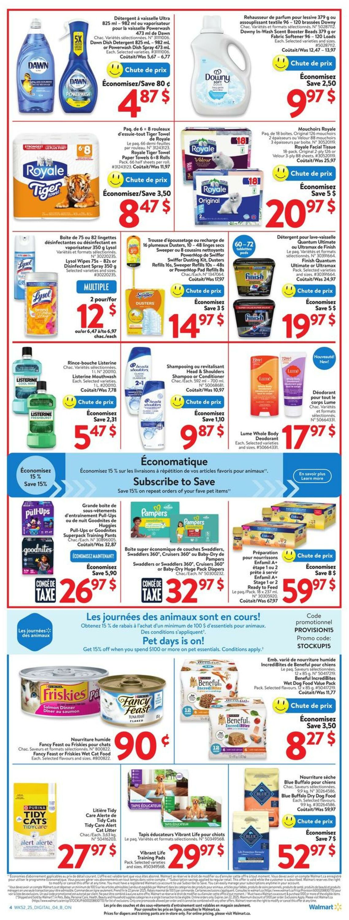 Circulaire Walmart 16.01.2025 - 22.01.2025