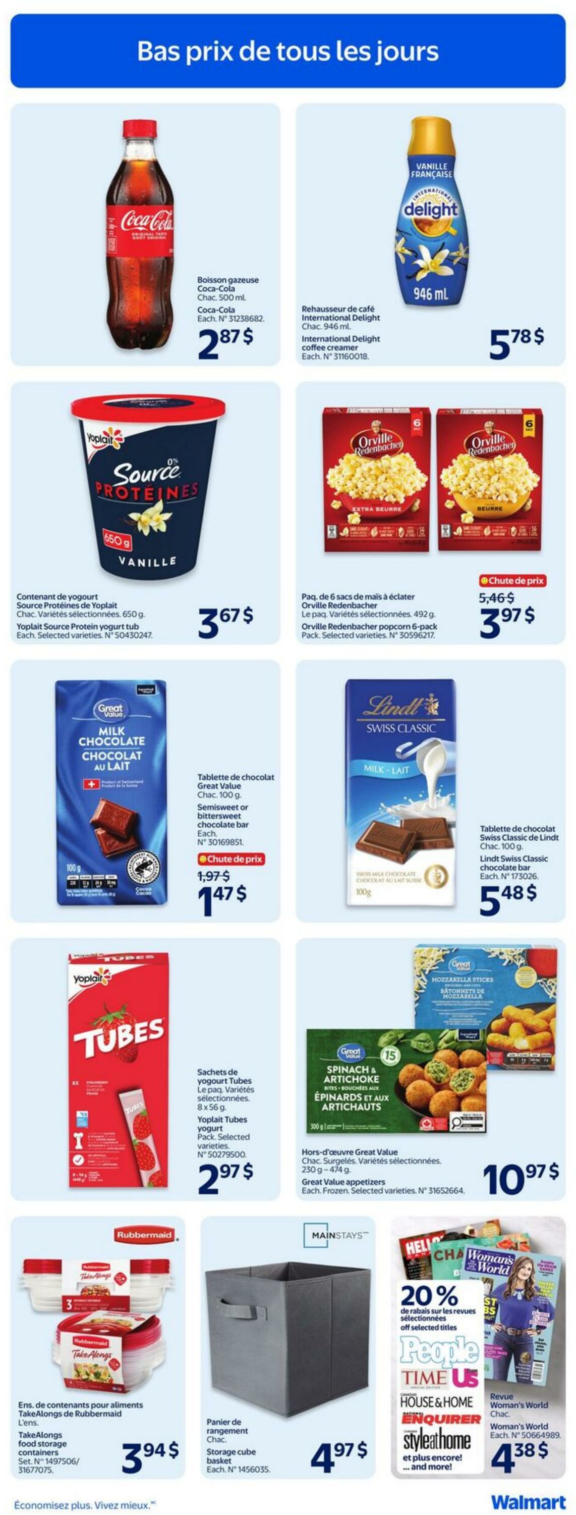 Circulaire Walmart 16.04.2026 - 22.04.2026