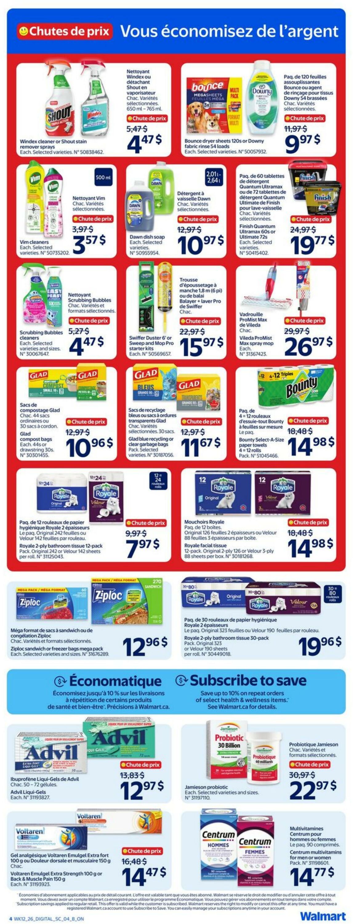 Circulaire Walmart 16.04.2026 - 22.04.2026