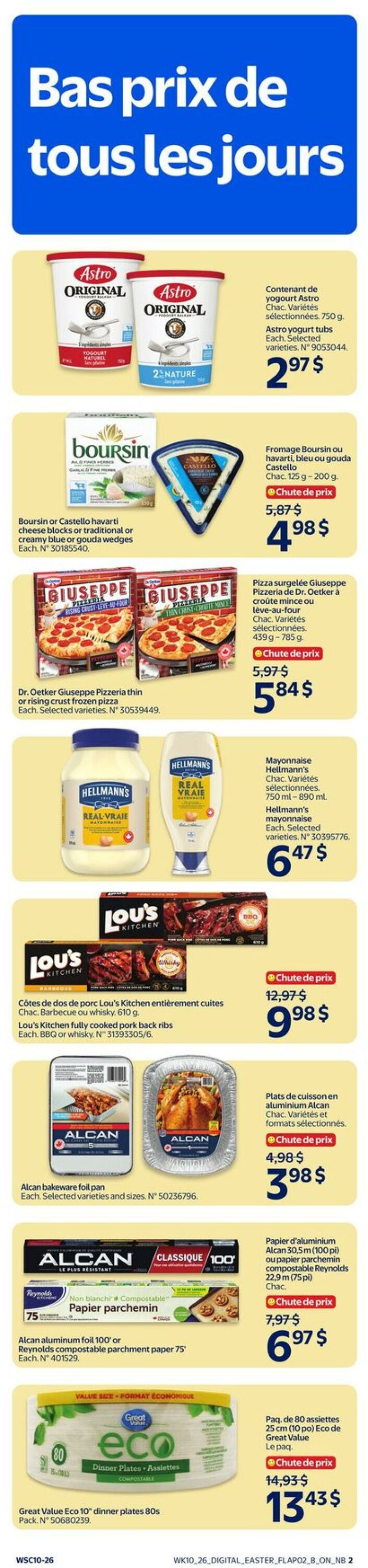Circulaire Walmart 02.04.2026 - 08.04.2026