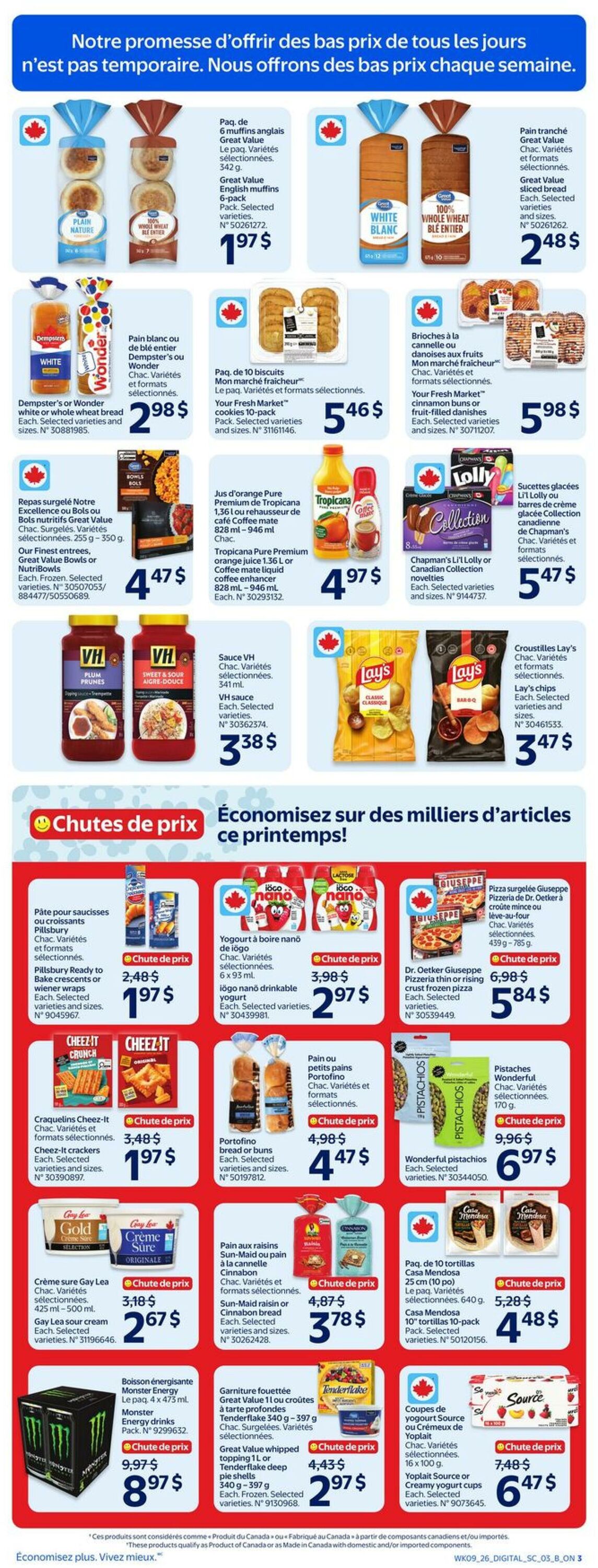 Circulaire Walmart 26.03.2026 - 01.04.2026