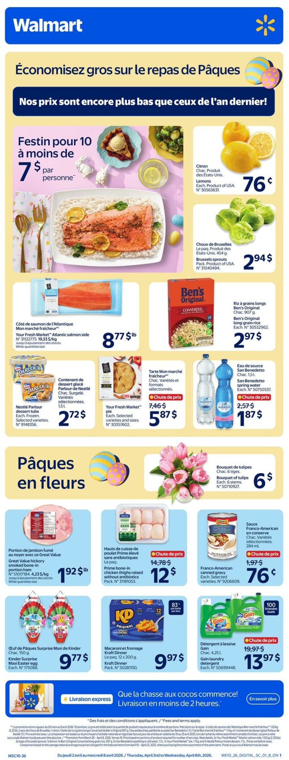Circulaire Walmart 02.04.2026 - 08.04.2026