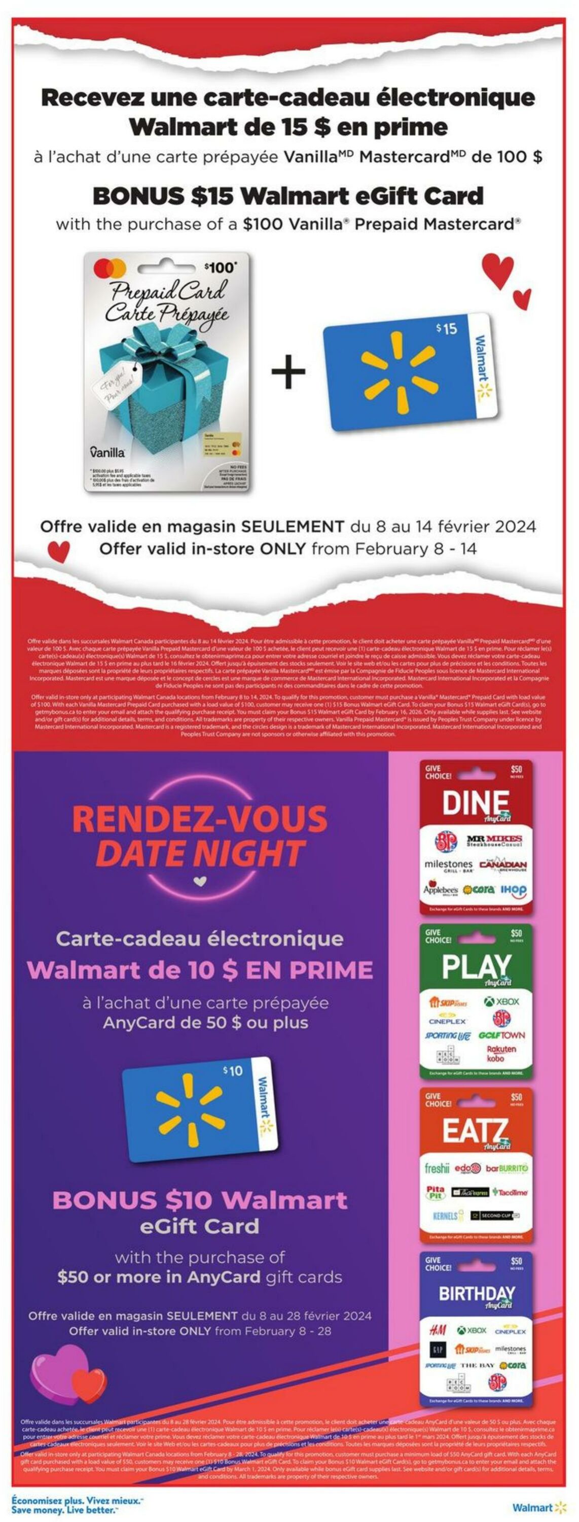 Circulaire Walmart 08.02.2024 - 14.02.2024