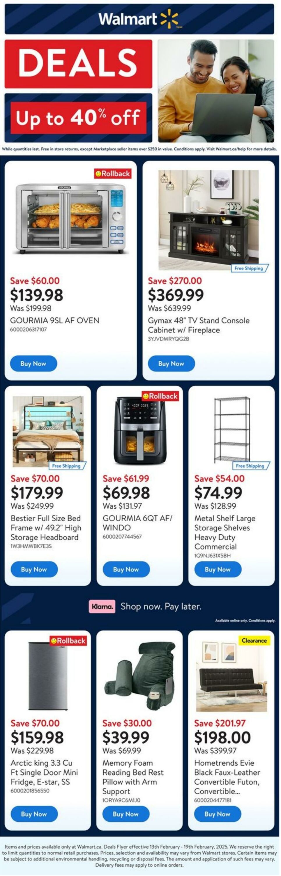 Circulaire Walmart - DealsFlyer 13 févr. 2025 - 19 févr. 2025